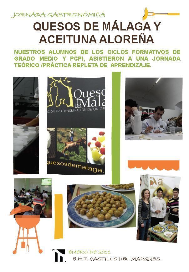 Quesos de Málaga y Aceituna Aloreña
