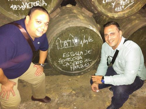 castillo del marques, escuela de hosteleria, ies maria zambrano, sabor a malaga, toro albala, bodegas, excursion, 